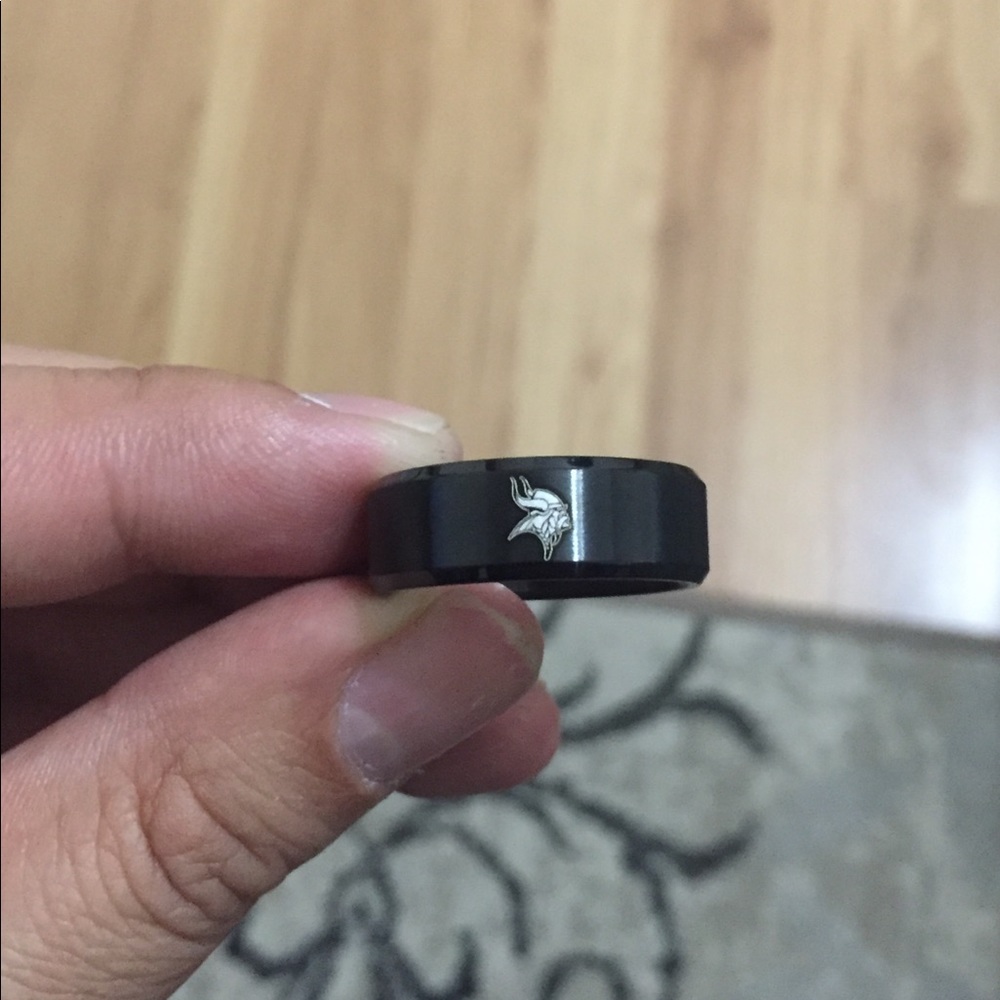 Minnesota Vikings Black Ring